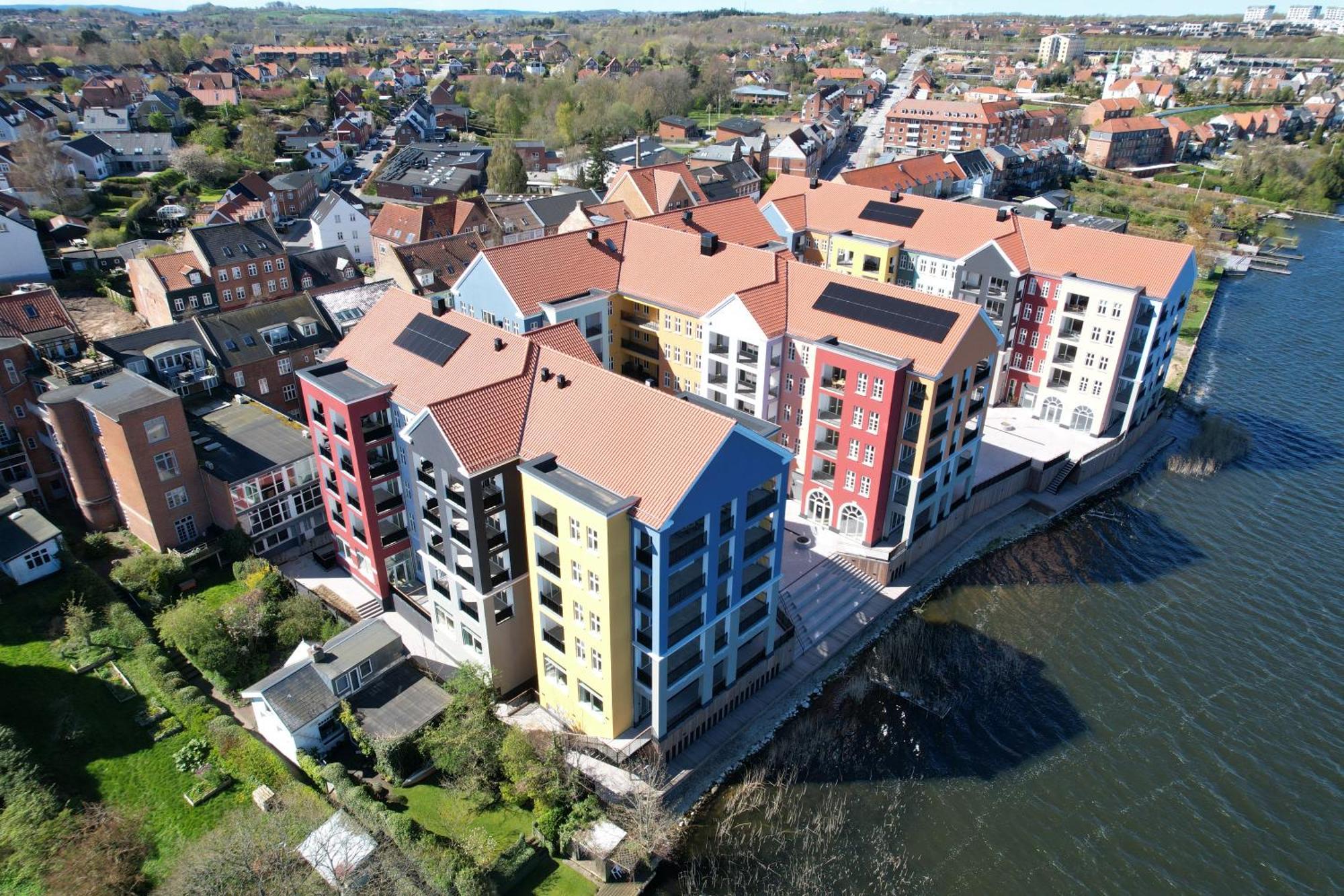 Hotel Lille Nyhavn Skanderborg Exteriör bild